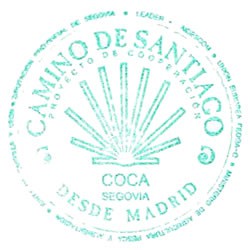 Camino de Santiago de Madrid en Coca